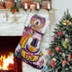 thumbnail image 1 of Hatchimals Pixies Tema: Calcetines de Navidad, fino lino blanco para colgar en escaleras y chimenea, decoración navideña para el hogar, regalo de Navidad.54cm×38cm, 1 of 5