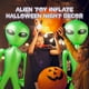 thumbnail image 2 of Bedwina inflable Alien de 1,5 m (5 pies), paquete de 2 unidades, color verde, para fiestas, 2 of 3