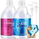 thumbnail image 1 of Teexpert Crystal Clear Epoxy Resin Kit 1 Gallon BubblesF, 1 of 3