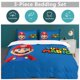 thumbnail image 5 of Super Mario Bed Duvet Cover Microfiber Bedding Sets 3D Printed Lightweight 3 Piece Comforter Sets for Kids Boys Girls, 5 of 5