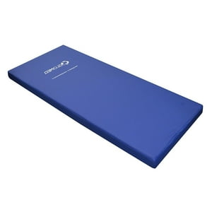 Glomed - Colchón Cama Clínica Impermeable 10Cm Azul Borrar