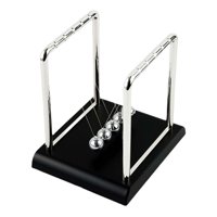 Magideal - Newtons Cradle Balance Balls Con Soporte De Madera, Gadget De Ciencia Física, Juguetes Educativos Para Niños, Accesorios Para Escritorio, Oficina, Dec , L L