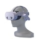 thumbnail image 2 of Auriculares VR Headset con mejora de sonido Hi-Fi, orejeras ajustables y almohadillas de espuma con memoria, ultraligeros y compatibles con los auriculares VR Meta Quest 3/3S-Blanco, 2 of 9
