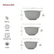 thumbnail image 2 of Juego de 3 tazones de plástico para mezclar KitchenAid, universales, anidados, 2 of 3