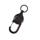 thumbnail image 3 of Llavero Retráctil Titulares De Insignia Senderismo Llavero Carretes Cuerda De Fibra Negra Retráctil, 3 of 5