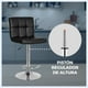 thumbnail image 2 of Pack 2 Silla Piso Bar Taburete Con Respaldo Cuadrado, 2 of 3