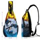 thumbnail image 2 of La Garrapata Riñonera Bandolera con Estampado Integral para Hombres y Mujeres, Bolso Cruzado Gráfico de Tendencia, Mochila de Hombro Streetwear para Ciclismo y Deportes, Riñonera Versátil Casual, 2 of 6