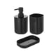 thumbnail image 1 of Set Juego De Baño 3 Pieza Jabon Dispensador Cepillo Plastic, 1 of 2
