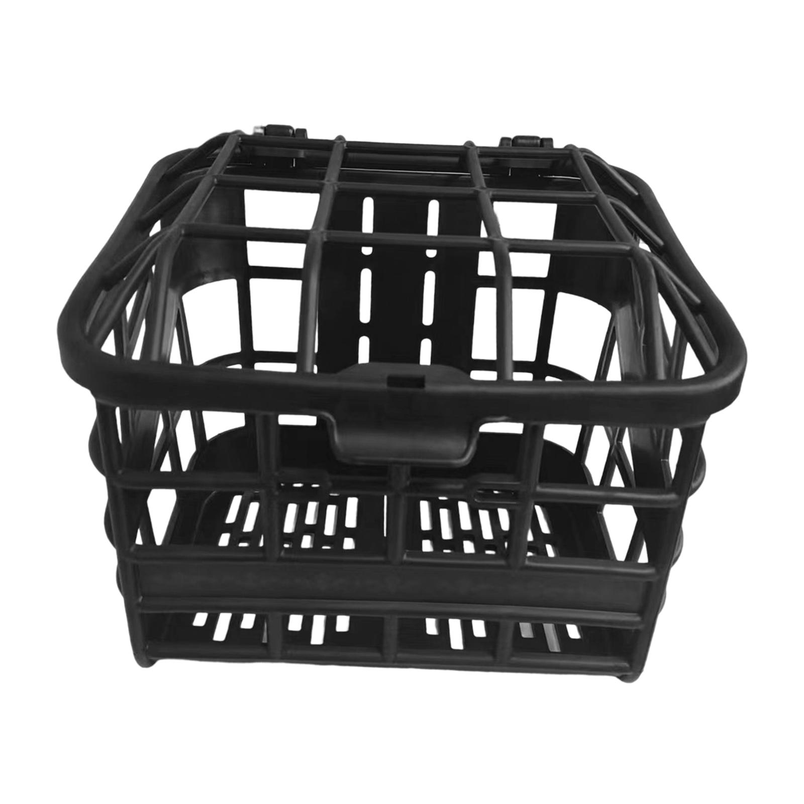 Magideal - Bolsa De Estante, Cesta De Malla De Alambre, Organizador, Bolsa De Compras, Almacenamiento, Bicicletas, Cesta Delantera Y Trasera Para Mujeres Y Hombr