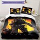 thumbnail image 1 of -Inspired 3pcs Bedding Set - Includes 1 Cover & 2 Pillowcases, Breathable Polyester, Machine Washable - Perfect for All Seasons S123, 1 of 1