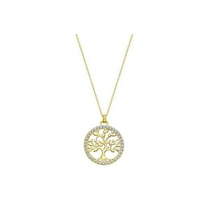 Collar Lp1746-1/2 Lotus Silver Mujer Mystic