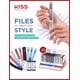 thumbnail image 5 of Set de archivos Kiss File All Purpose & Smoother 180 Medium/600 Extrafine F100N, paquete de 6, 5 of 6