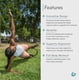 thumbnail image 4 of Anillo para pilates, cuerpo equilibrado, ultrafit, círculo de 15 cm de diámetro, 4 of 6