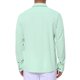 thumbnail image 3 of Camisa de Vestir para Hombre Casual de Negocios de Manga Larga con Botones Abajo S Verde Claro, 3 of 6