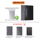 thumbnail image 4 of Funda con Teclado para Samsung Galaxy Tab S10 Fe Plus 13.1, 4 of 5