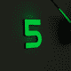 thumbnail image 3 of Reloj DIY 3D Grande para Armar Fluorecente, 3 of 4