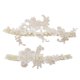 thumbnail image 4 of 2x Conjunto De Ligas De Boda, Ligas De Novia Para Fiestas, Damas De Honor, Bodas, Beige, 4 of 5