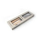 thumbnail image 2 of Set parrillero cuchillo tenazas fontina acero mango madera, 2 of 3