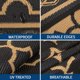 thumbnail image 5 of Alfombra GAOMON 274 cm x 366 cm Impermeable y Reversible para Patio, 5 of 8