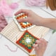 thumbnail image 3 of 1pc Crochet Board, Handcrafted Wooden Blocking Board With 20pcs Stainless Steel Rod Pin Handmade Wooden Blocking Board For Knitting Crochet Gift For Granny Square Knitting Crochet Lovers, 3 of 4