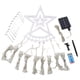thumbnail image 5 of Luces De Cadena Solar 350 LED Lámpara Cadena De Gota De Lluvia Para Fiesta De Boda Blanco, 5 of 5
