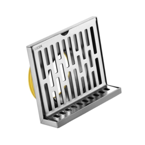 Magideal - Drenaje De Suelo Lateral De Pared, Drenaje Lateral, Ahorro De Espacio, Drenaje Horizontal De 90 Grados Para Tubería De Pvc Para Balcón, Baño Y Cocina. Para Tubería De 110 Mm