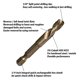 thumbnail image 3 of Juego De Brocas Y Extractores De Tornillos 10 Piezas Stubby Left Hand, 3 of 7