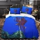 thumbnail image 3 of Funda nórdica de plumón VOSILE Mundo Submarino, juego de ropa de cama de tres piezas, transpirable, cálida y fácil de cuidar, con cierre de cremallera. Funda nórdica adecuada para niños y ad, 3 of 3