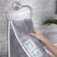 thumbnail image 4 of Juego De Accesorios Para Baño Color Plata De 7 Piezas Con Barra Para Toallas, 4 of 7