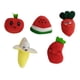 thumbnail image 1 of Packs De 5 Peluches Para Tu Mascotas De Frutas Y Verduras., 1 of 3