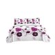 thumbnail image 1 of Cubrecama Quilt Verano 2 Plazas - Blanco Flores Moradas KFL2036, 1 of 3