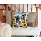 thumbnail image 3 of Cojín Sunflowers Australian Shepherd, 3 of 6