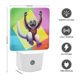 thumbnail image 2 of Zoboomafoo Luz nocturna LED con sensor de anochecer a amanecer para dormitorio, baño, pasillo, escaleras - Lámpara LED nocturna de enchufe, 0.5W - 1 pieza, 2 of 6
