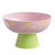 thumbnail image 4 of Frutero Para Encimera De Cocina, Plato Para Dulces, Bandeja Para Servir Multiusos Con Base Alta, Color Rosa, 4 of 5