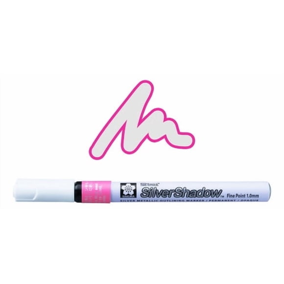 Marcador Permanente Pen Touch Silver Shadow Sakura 1.0mm