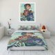 thumbnail image 1 of bedding set set luca duvet cover pillowcase, boy girl duvet cover gift furniture room bedroom decoration cartoon Bed Sheets, 1 of 5