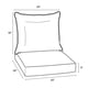 thumbnail image 4 of Set de Cojines para Exterior Arden Selections 56x61 cm Paquete de 4, 4 of 8