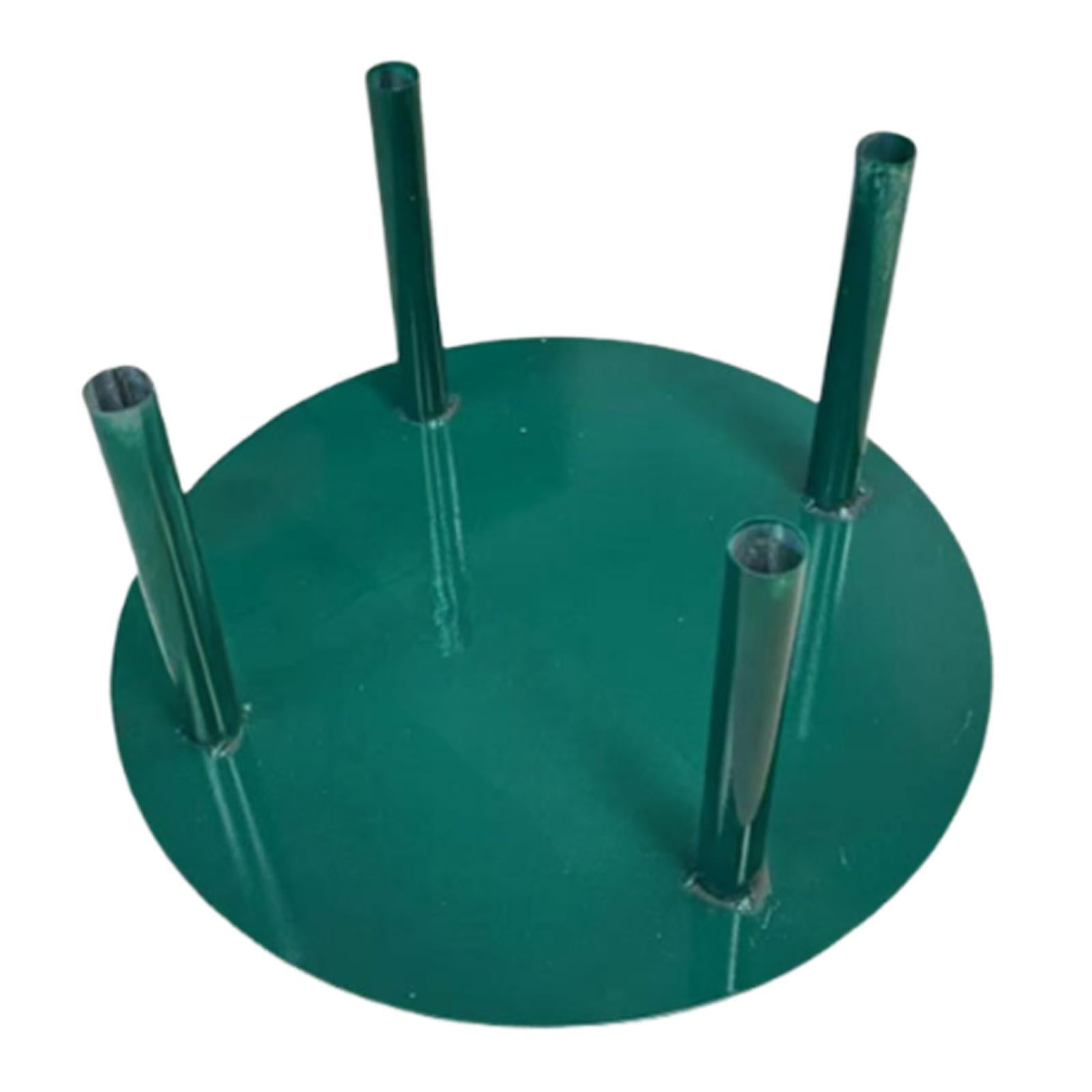 Magideal - Base De Soporte De Exhibición De Postes De Flores, Base De Pie De Flor, Fiesta Reutilizable De Soporte De Flores De Servicio Pesado Para Bodas, Sala Cuatro Polo