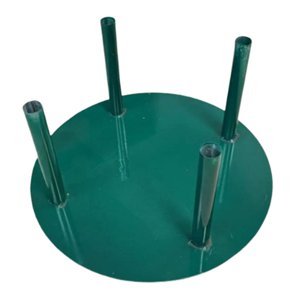 Magideal - Base De Soporte De Exhibición De Postes De Flores, Base De Pie De Flor, Fiesta Reutilizable De Soporte De Flores De Servicio Pesado Para Bodas, Sala Cuatro Polo