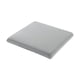 thumbnail image 2 of Cojín Cuadrado Para Silla, De Espuma Viscoelástica, Para Coche, Conducción, Dormitorio, Oficina, Color Gris Claro, 2 of 5