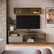 thumbnail image 5 of Rack para TV 60" con Repisa Aérea Miel Grafito Be Design (158X57X37,5 CMS), 5 of 6