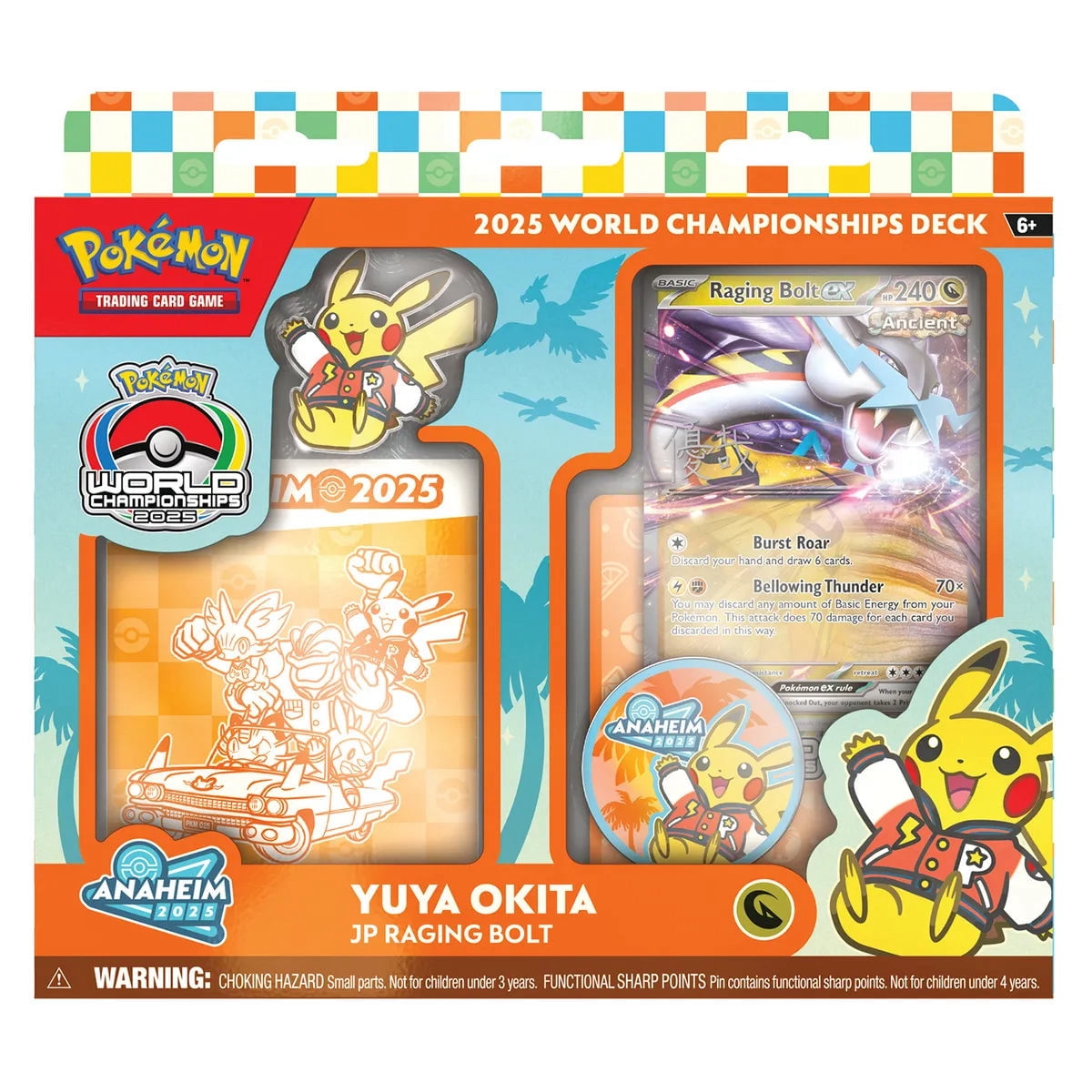 Pokemon Tcg WC Deck (2025) Ing - Yuya Okita Jp Racing Bolt