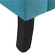 thumbnail image 4 of Banqueta Lua Con Baúl 2 Cuerpos Felpa Turquesa, 4 of 6