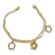 thumbnail image 1 of Brazalete | tobillera de acero inoxidable - flor, 1 of 3
