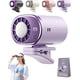 thumbnail image 1 of Ventilador clip coche pantalla LED 360° rotación portátil silencioso mini sin aspas 199 velocidades, 1 of 8