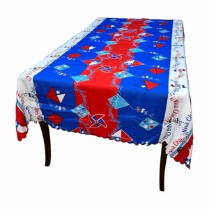 Genérico - Mantel Dieciochero Fiestas Patrias 150X220