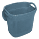 thumbnail image 2 of Cesto Canasto Para Ropa Khipu 60 Lts Con Tapa Color Azul Acero, 2 of 3