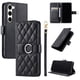 thumbnail image 1 of Funda Acolchada con Anilla y Correa para Samsung Galaxy S23 Plus Slots para Tarjetas Negro, 1 of 5