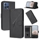thumbnail image 1 of Funda Cartera Fibra de Carbono para Motorola MOTO S30 Pro 5G con Soporte y Cierre Magnético Negro, 1 of 6
