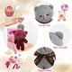 thumbnail image 3 of Set de regalo para el día de San Valentín CAMIRUS, 28 unidades, miniositos de peluche con tarjetas, 3 of 7